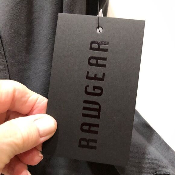 RAWGEAR - NWT - M Sz XL Grey Boxer Brief w/Black Elastic Waistband. Super Soft! - Picture 4 of 12